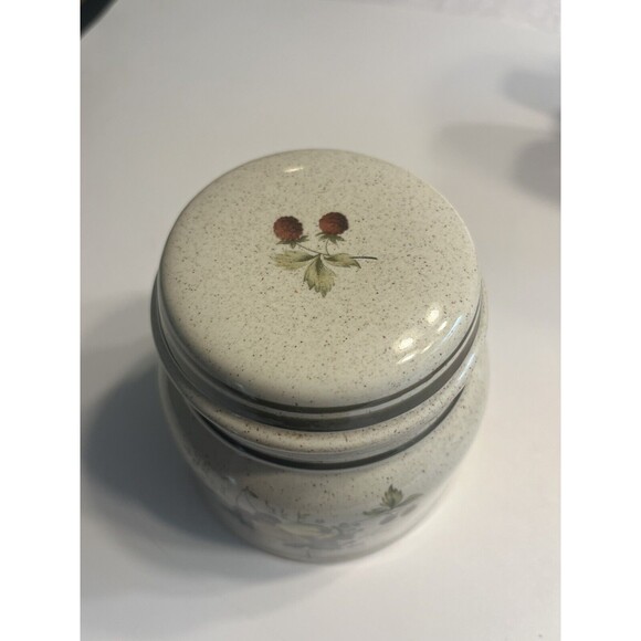 Royal Doulton Cornwall Apples Pears Coffee Pot Creamer Sugar Bowl Lid England - Picture 7 of 16